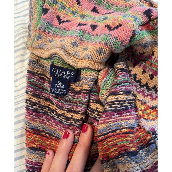 Chaps Sweater Vest - XL - Picture 3 of 4